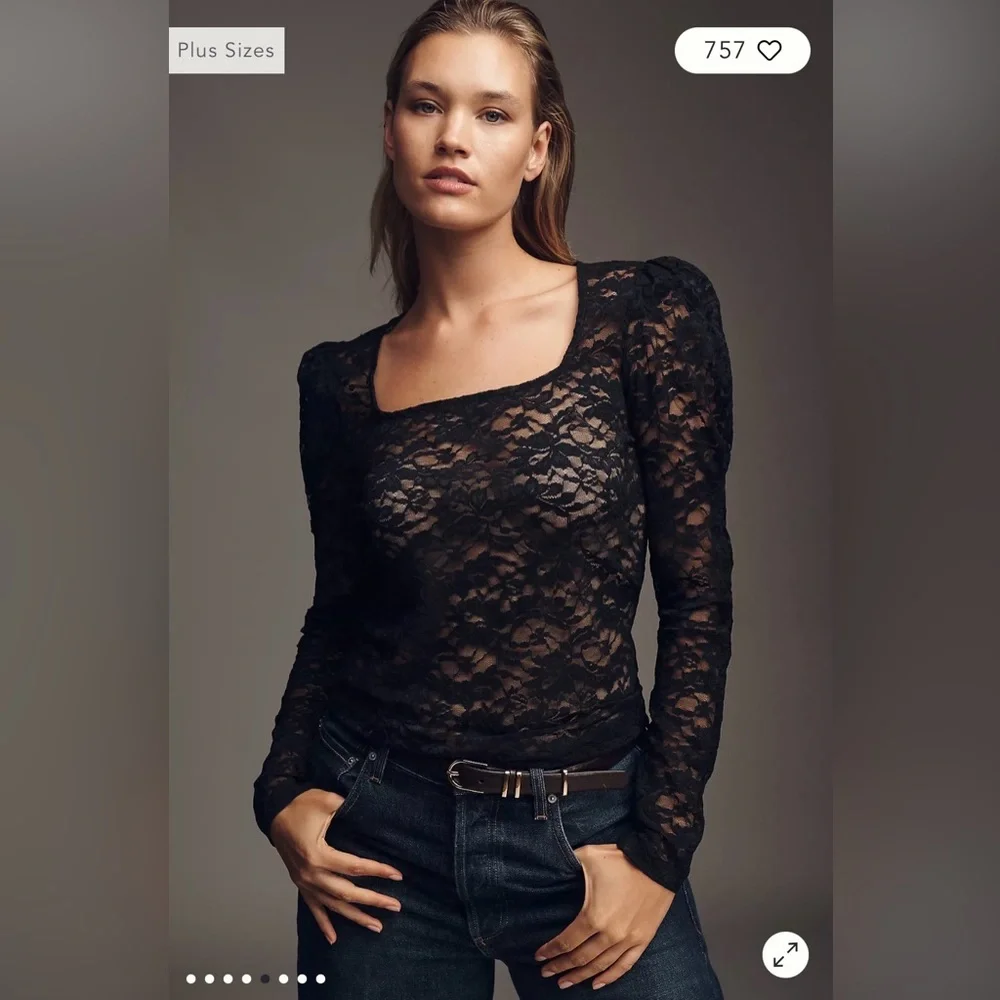 Anthropologie chic black